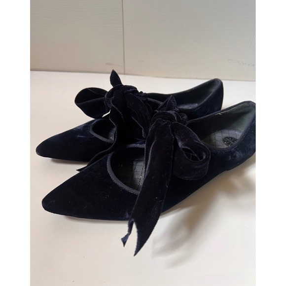 Tory Burch Shoes - Whimsigoth Tory Burch Ballerina Flat Loafer Women Shoes Velvet Clara Preppy